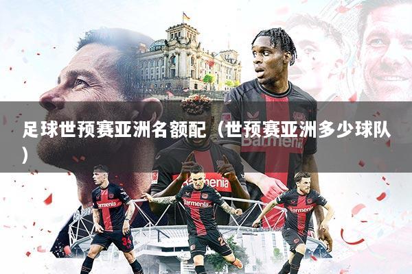 足球世预赛亚洲名额配（世预赛亚洲多少球队）